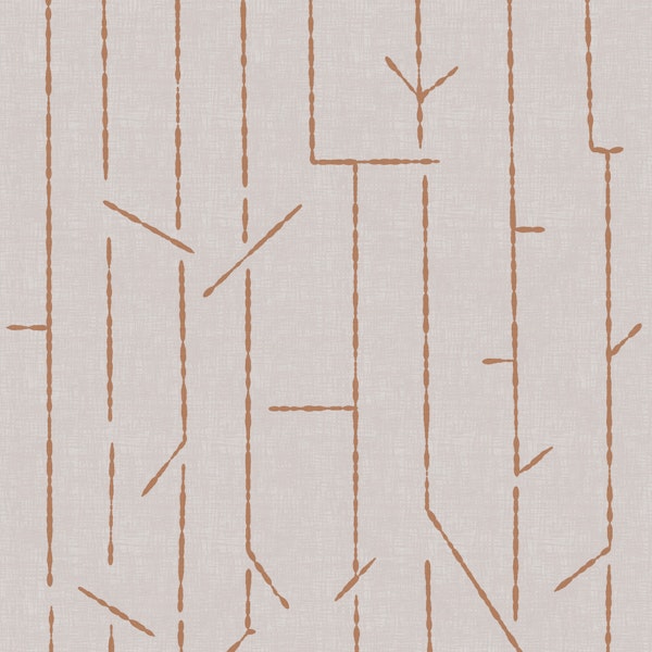 Japandi Earth Tone Linear Design