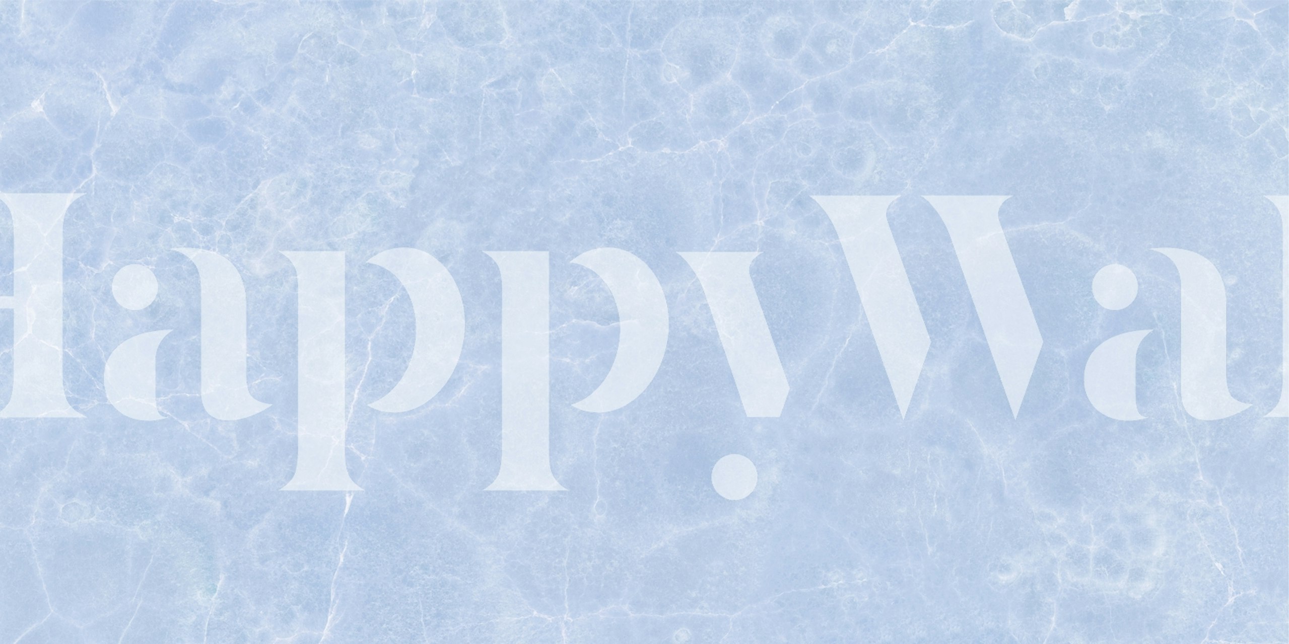 Soft blue marble texture wallpaper with subtle veining