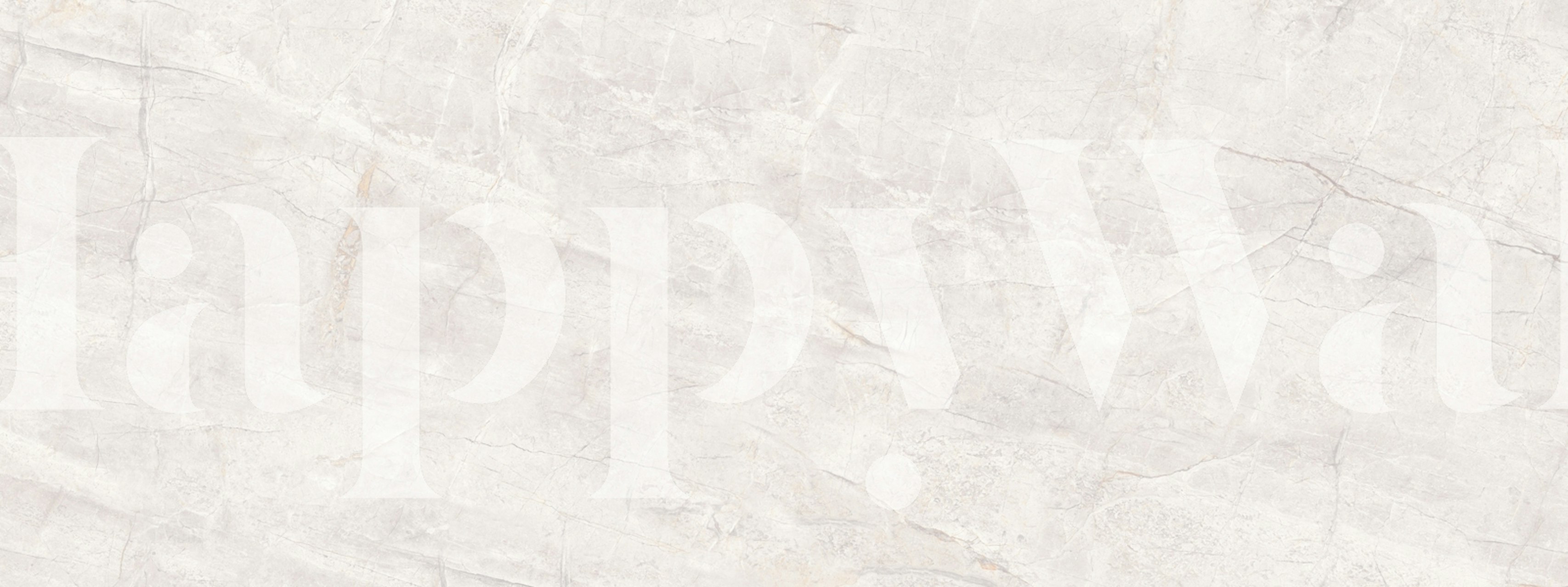 Tapeta Ivory White Marble v místnosti