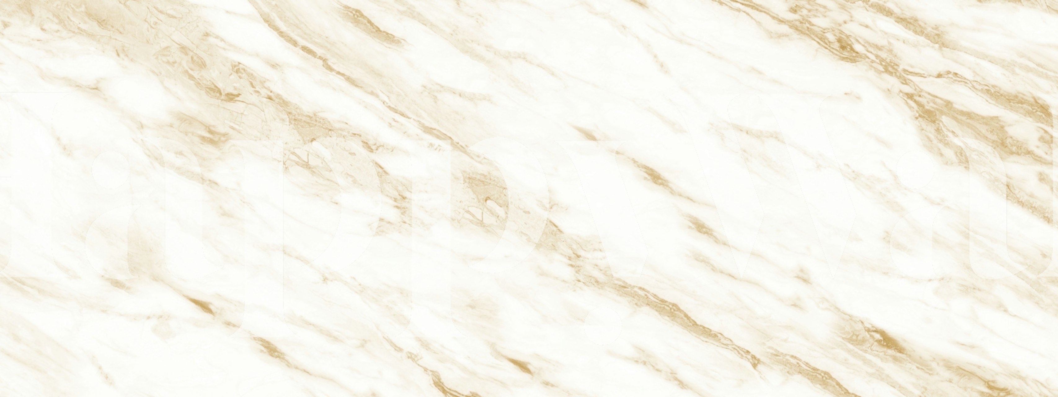 Calacatta Gold Marble wallpaper em um quarto