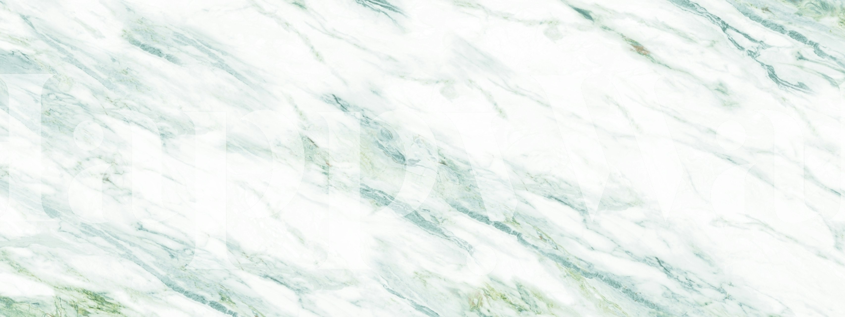 Tapeta Soft Green Calacatta Marble Luxury w pokoju