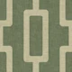 Vintage Chain Geometric - Green & Light Beige