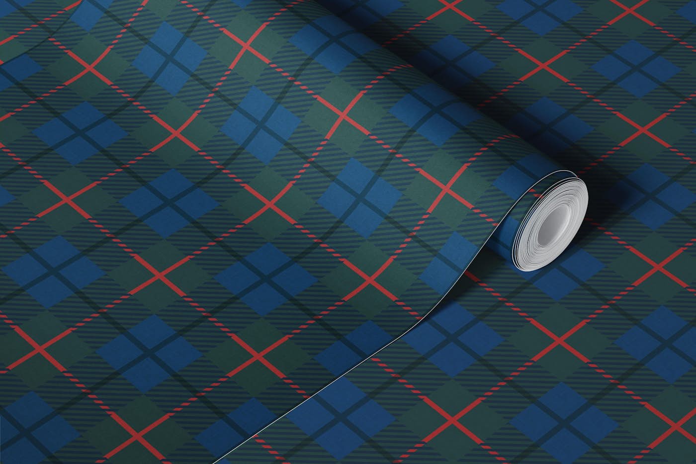 Vintage Tartan Aesthetic wallpaper roll