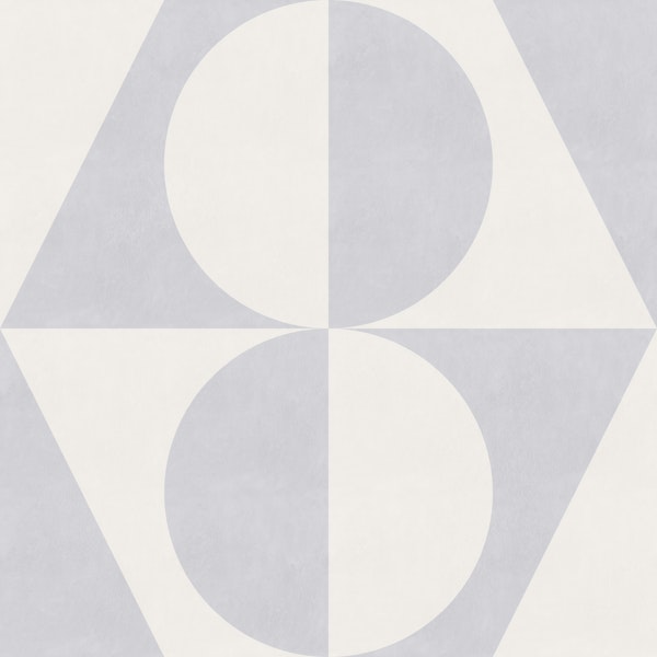 Geometric Abstract in Cloud Dancer