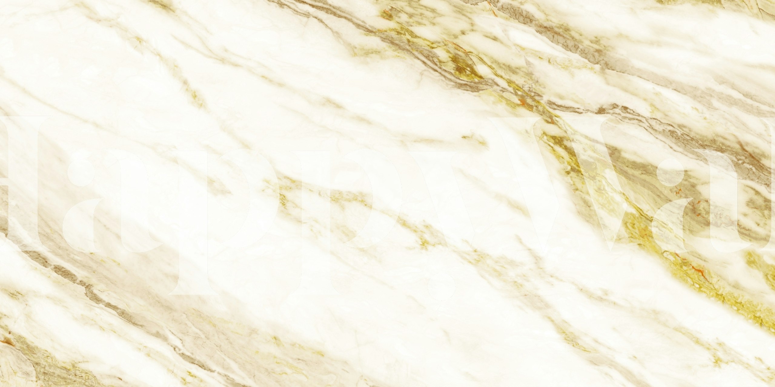 Calacatta gold marble textures in cream and gold wallpaper