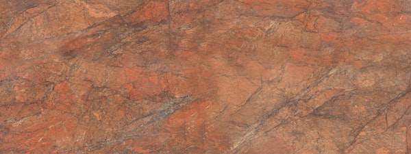 Italian Rosso Terra Quartzite Dramatic