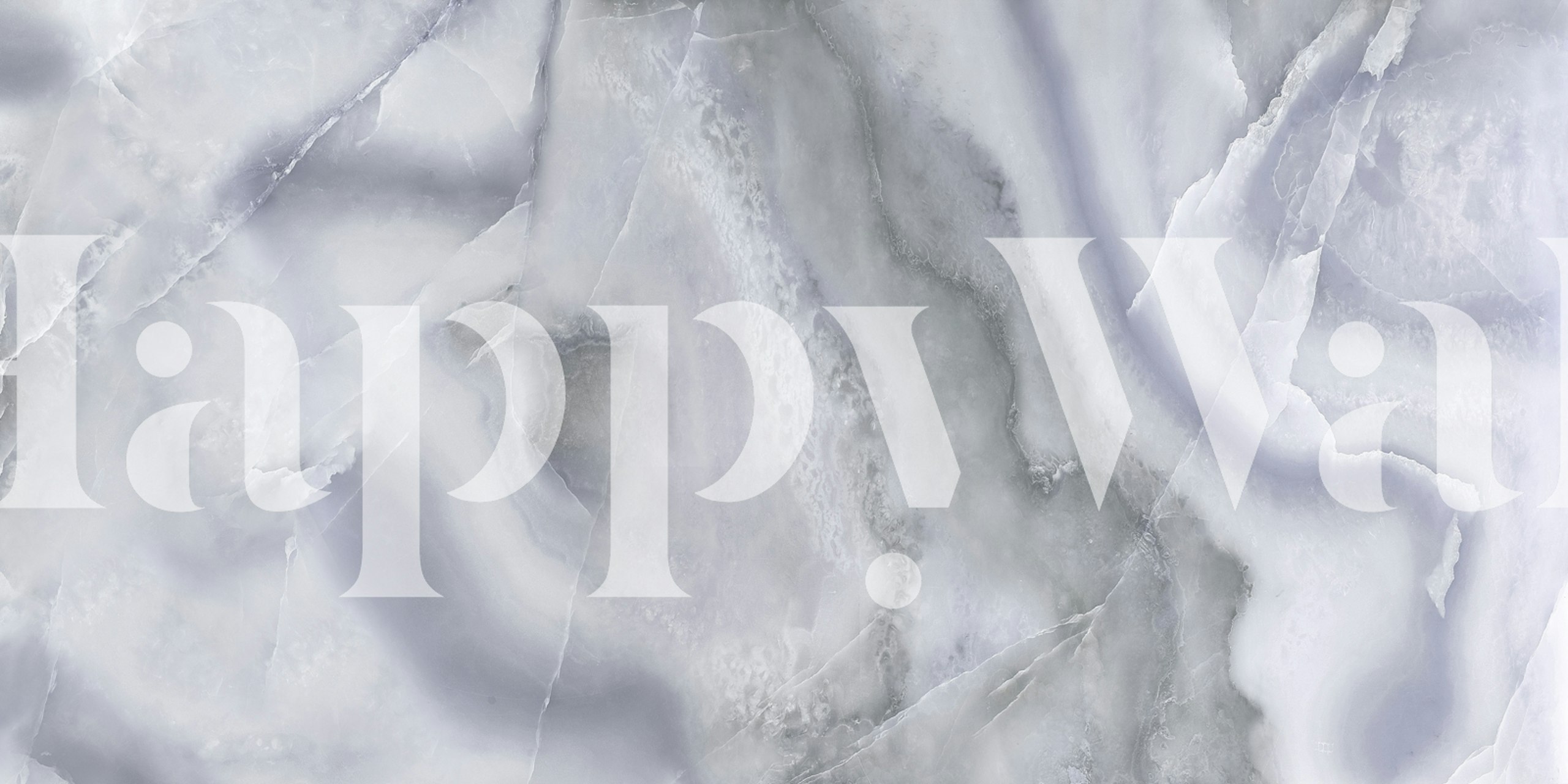 Onice Grigio Italiano wallpaper huoneessa