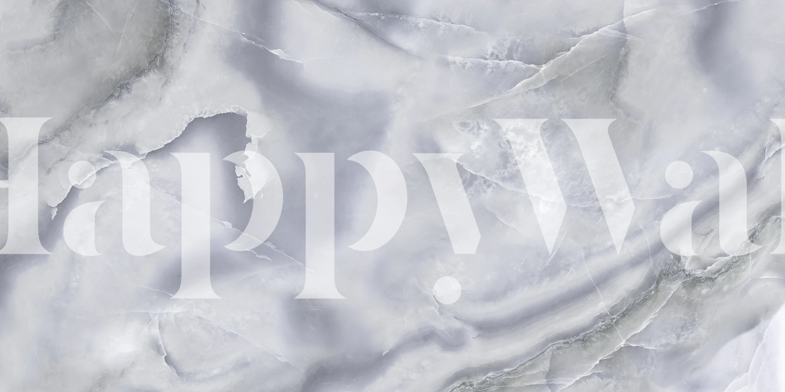 Grey marble texture wallpaper with subtle veining