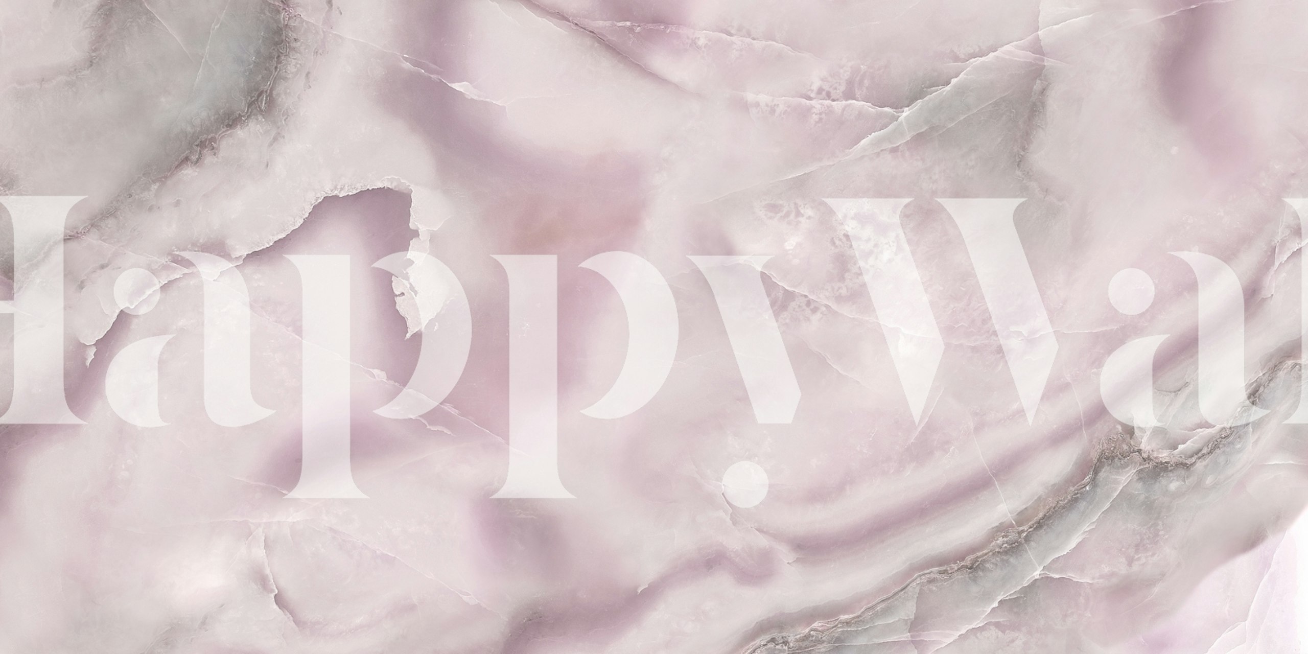 Rosa Onice Italiano pink marble wallpaper, soft pink and gray colors, natural stone pattern