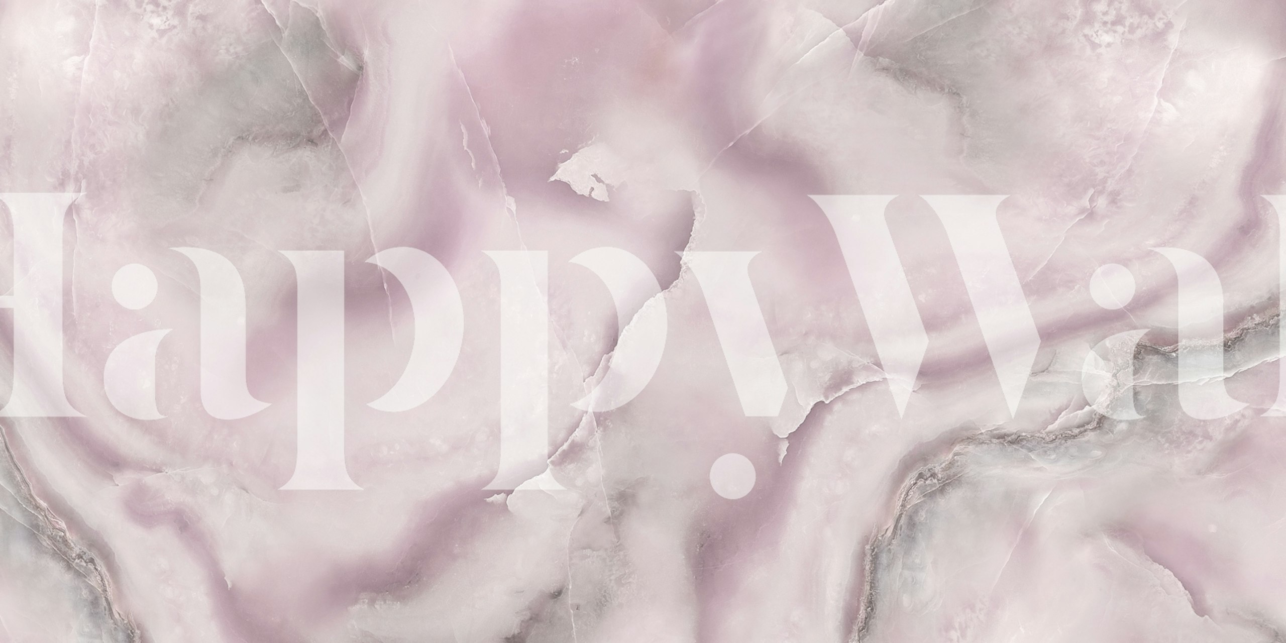 Projekt tapety Elegant Italian Pink Onyx