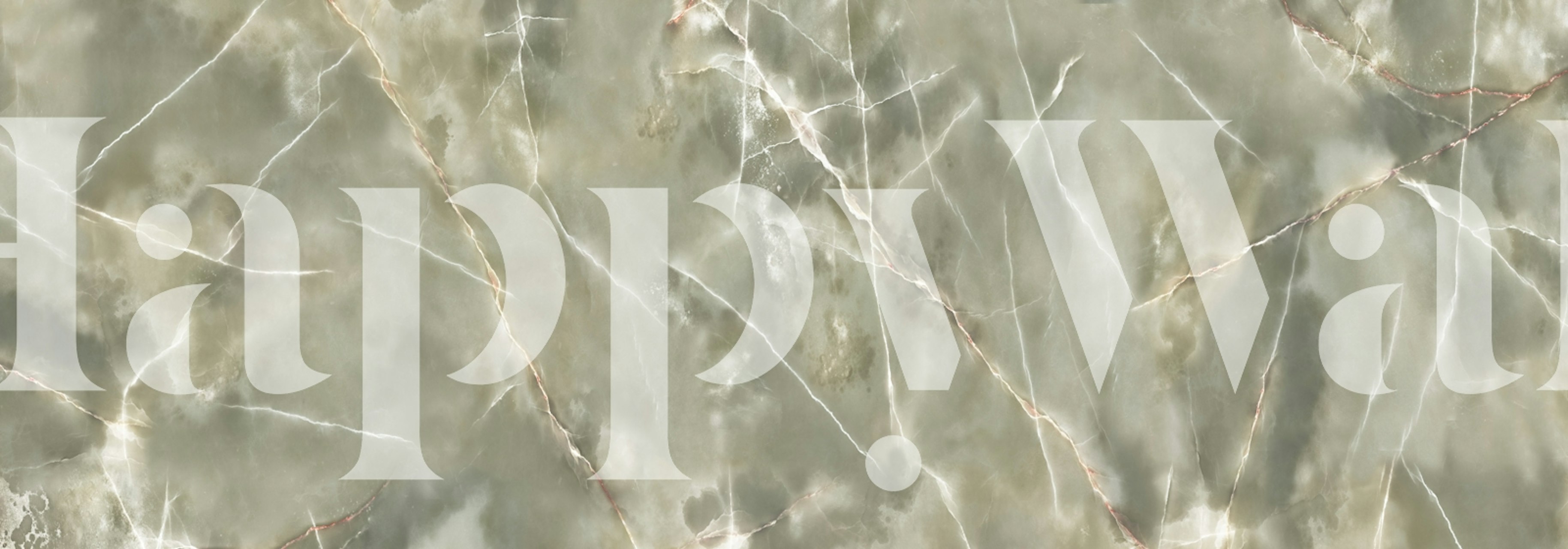 Elegant Marble Aesthetics Tapete in einem Raum