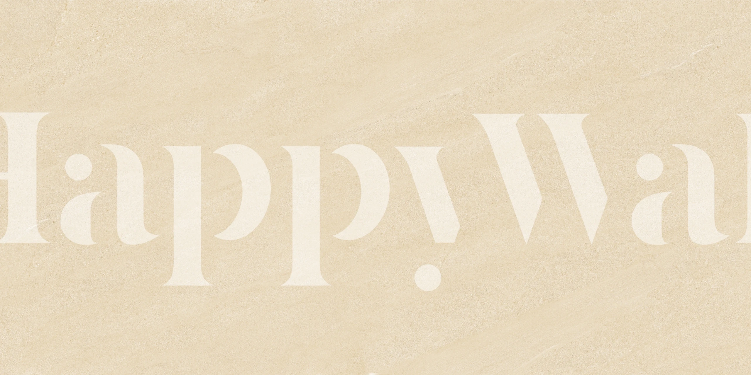 Light crema stone texture wallpaper in soft neutral tones