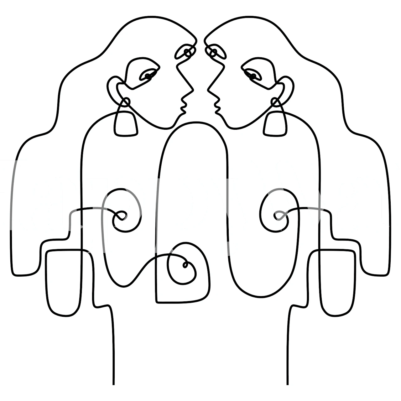 Soul Sister wallpaper design in a room