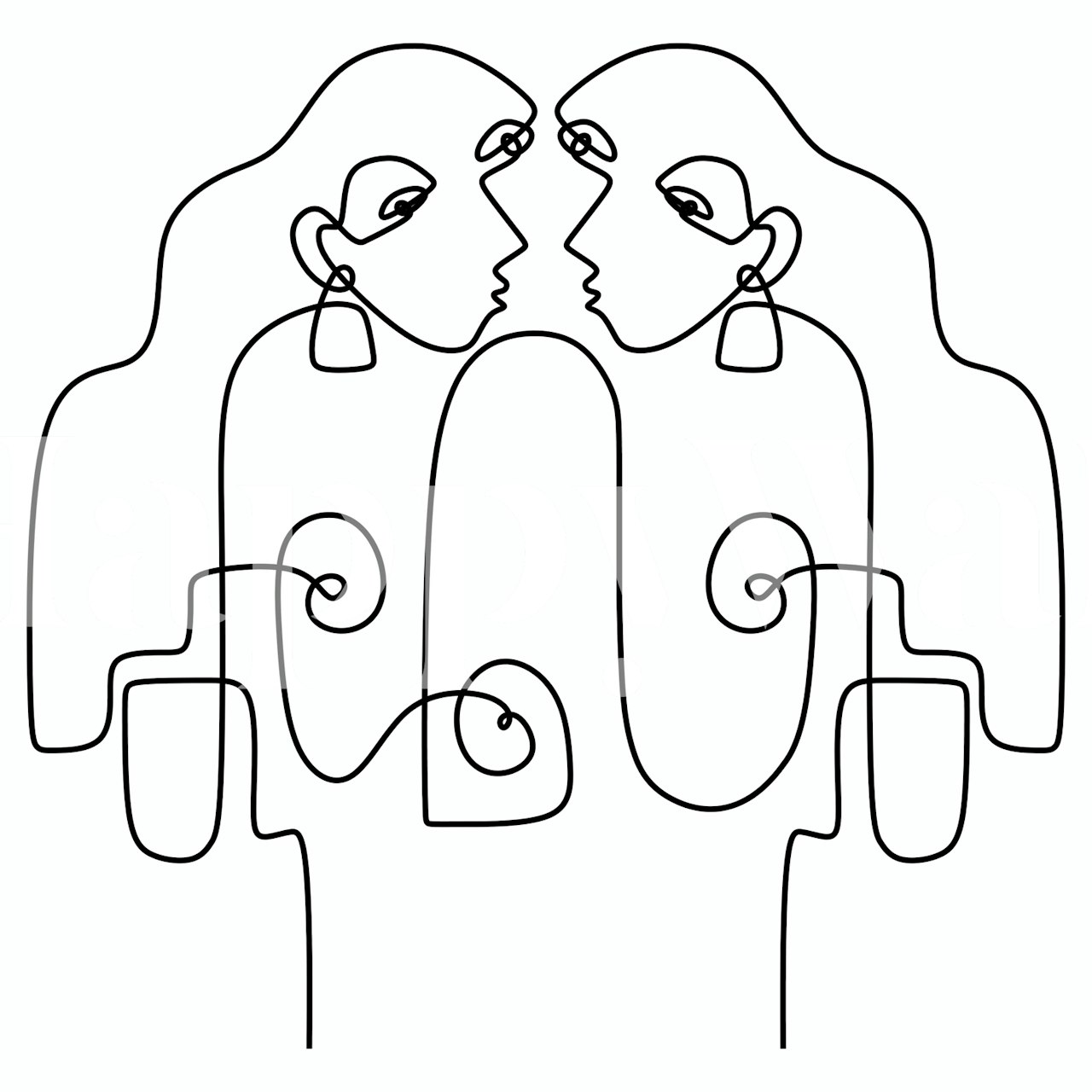 Soul Sister wallpaper design in a room