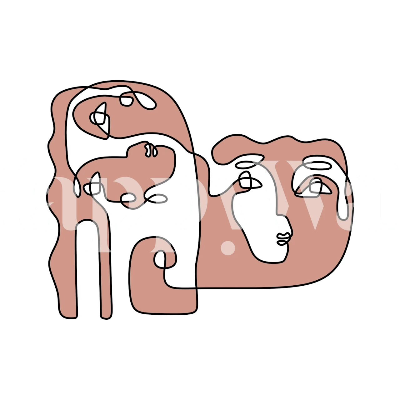 Just Relax papel tapiz en configuración de habitación