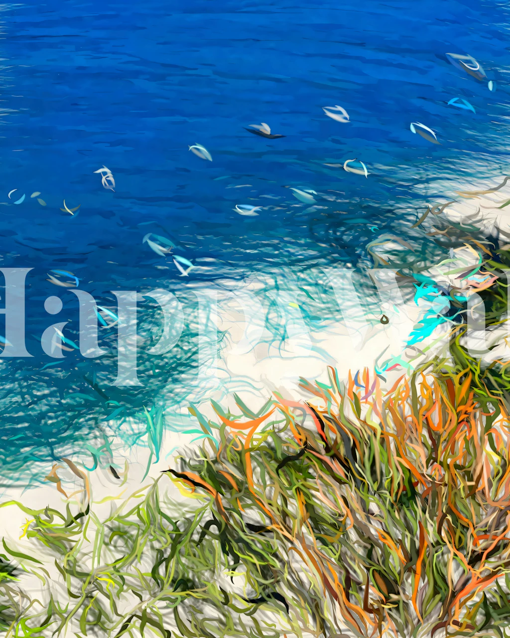 Papier peint Harbor Winds dans une pièce