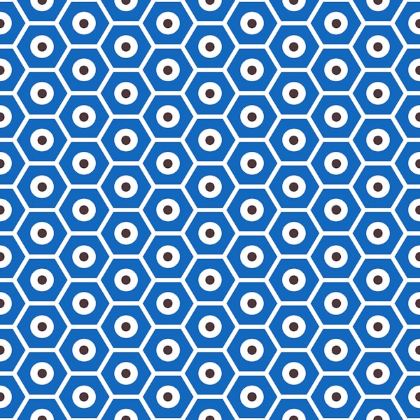 Honeycomb Blue Eye Fusion