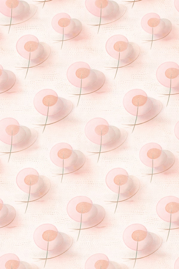 Minimal Pastel Floral