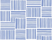 Geometric Blue Stripes tapete