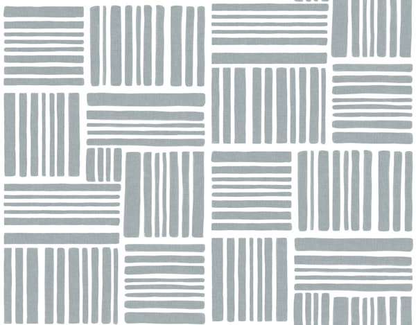 Hand Drawn Striped Gray Design