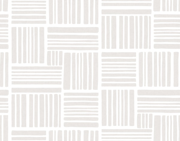 Soft Hand Drawn Stripe Grid