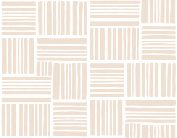 Earthy Hand Drawn Stripe Elegance