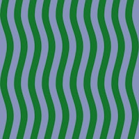 Bold Abstract Wavy Stripes Green Purple papiers peint