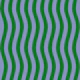 Bold Abstract Wavy Stripes Green Purple