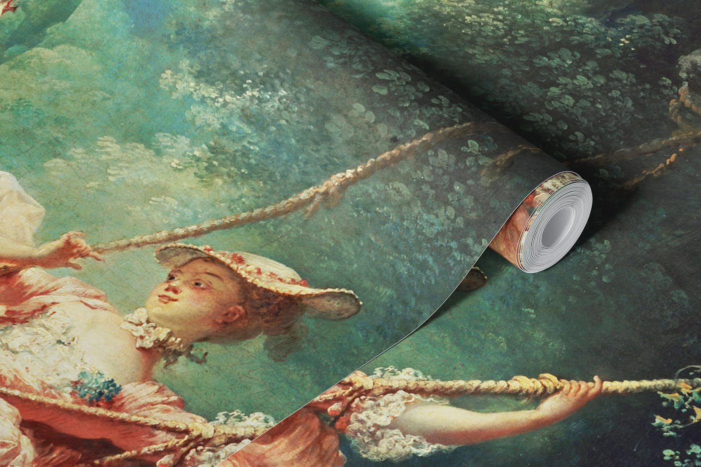 Suspended Grace wallpaper roll