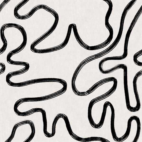 Monochrome Abstract Swirls