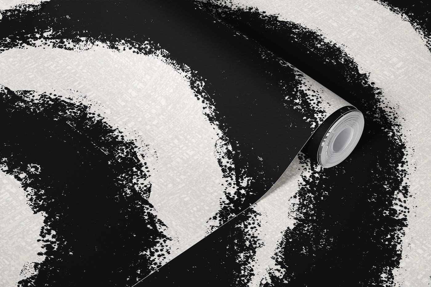 Bold Black Arches wallpaper roll