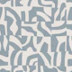 Mid Century Abstract Cut Out Shapes - Grey