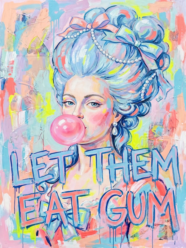 Majestic Bubblegum Art