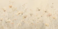 Poetic Soft Floral – Honey wallpaper