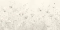 Poetic Soft Floral – Linen wallpaper