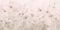 Poetic Soft Floral – Petal Dust wallpaper