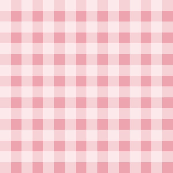 Gingham Charm In Pink