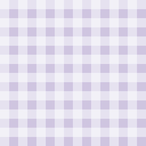 Gingham Charm In Lilac
