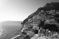 Bellissima Positano 1 - BW papiers peint