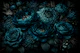 Deep Emerald Floral Magic
