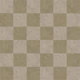 Muted Olive Khaki Raffia Chessboard