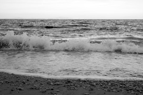Dreamy Capri Ocean Sunset View 1 - BW