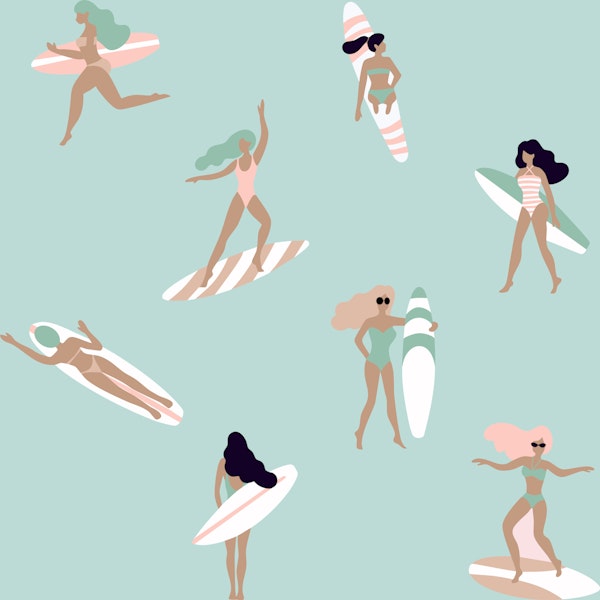 Beach Vibes Surfing