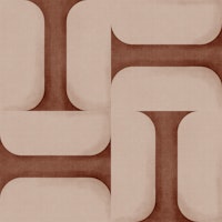 Modern Textured Tiles Copper wallpaper