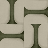 Modern Textured Tiles Olive wallpaper