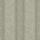 Vintage floral stripes heritage green light