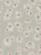 Patterned Japandi Flowers warm grey