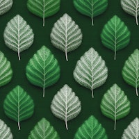 Emerald Leaf Elegance wallpaper