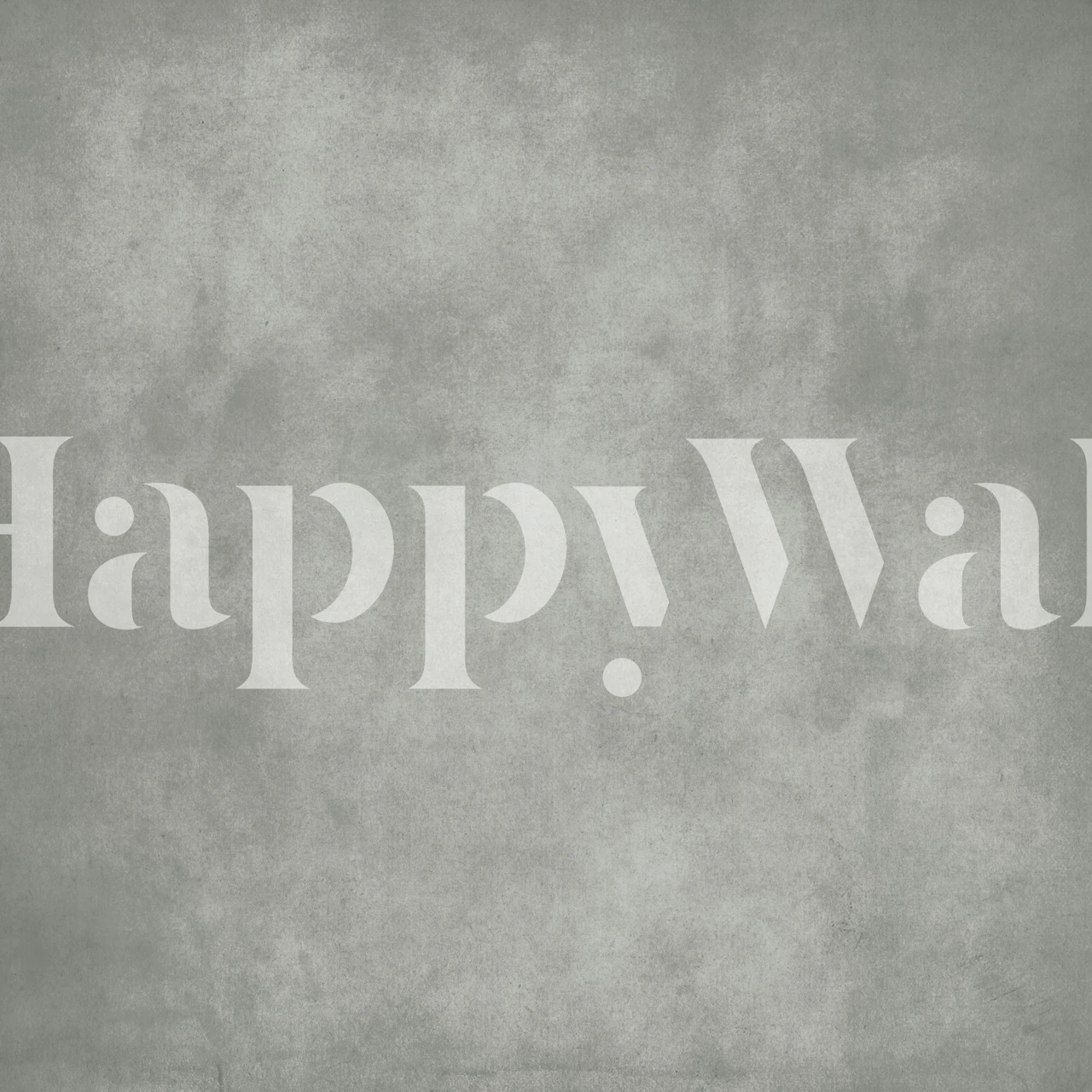 Dirty Paper - Griege wallpaper in a room