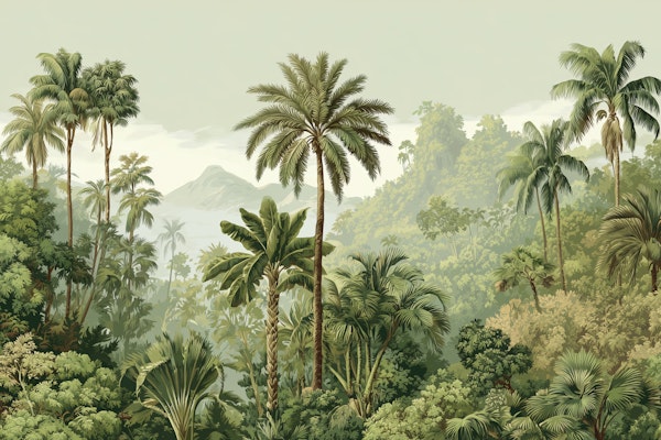 Vintage Rainforest Serenity